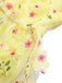Yellow 3D Floral Puff Sleeves Swing Dress, vintage dress, retro fashion, rockabilly, pin-up fashion - perfect for women who love vintage and retro fashion